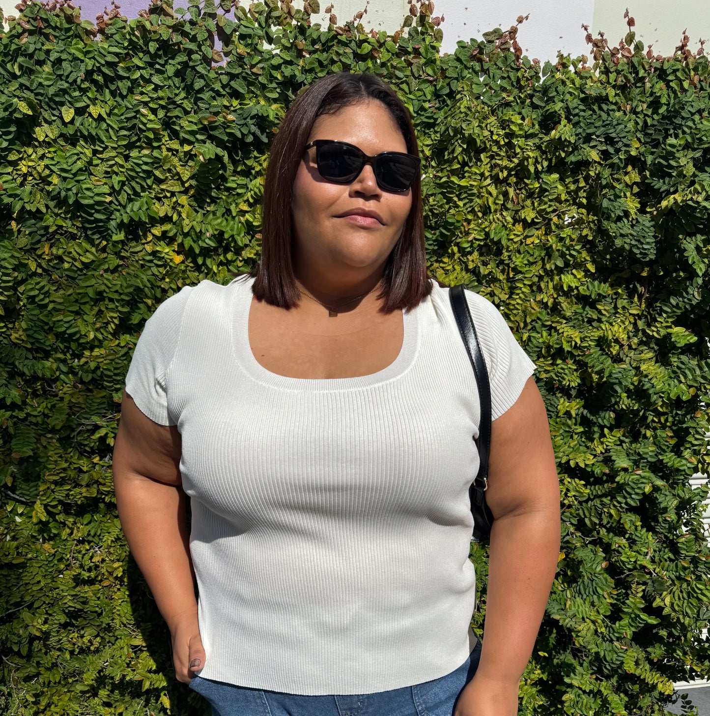 Iris White Top