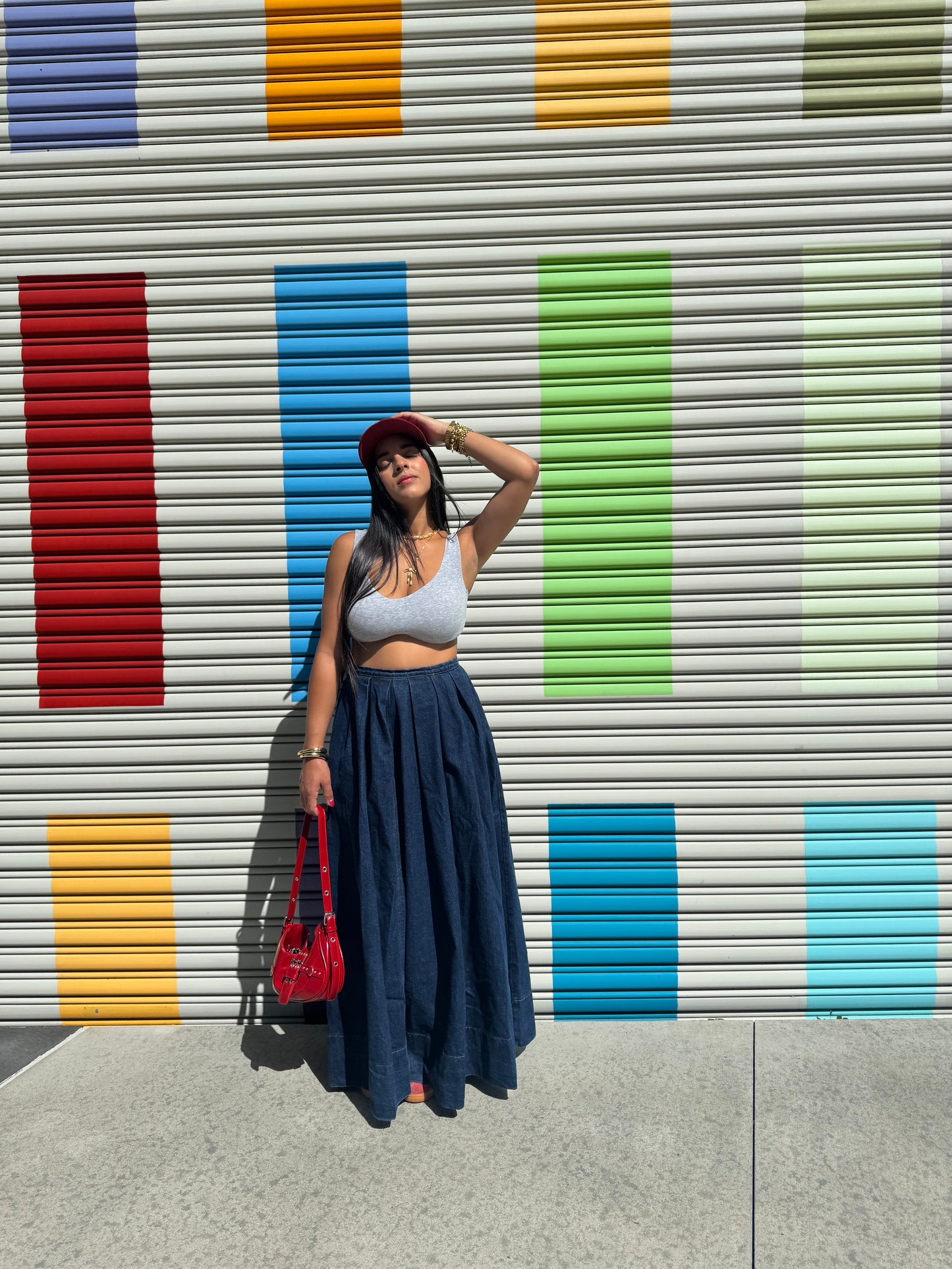 Hadassa Denim Skirt