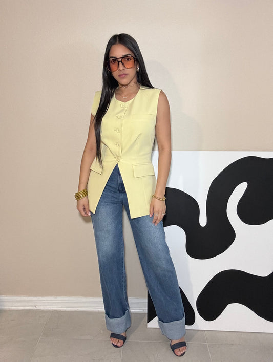 Preppy Tailored Vest