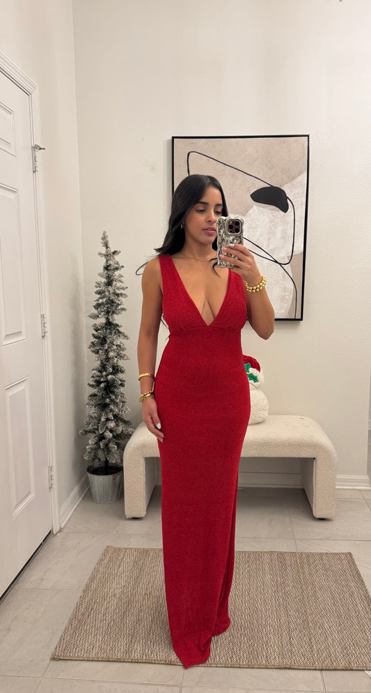 Divine Red Dress